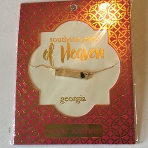 Simply southern “Georgia” necklace